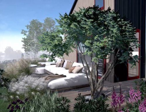 Projekt ogrodu w górach k.Bielska